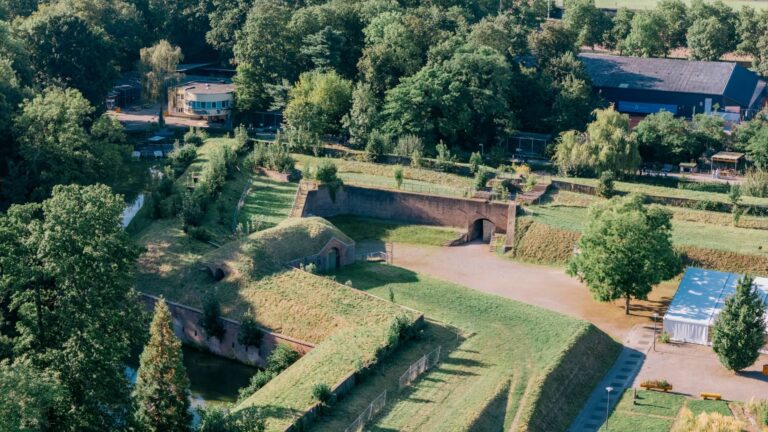 Drohnenaufnahme der Nordbastion.